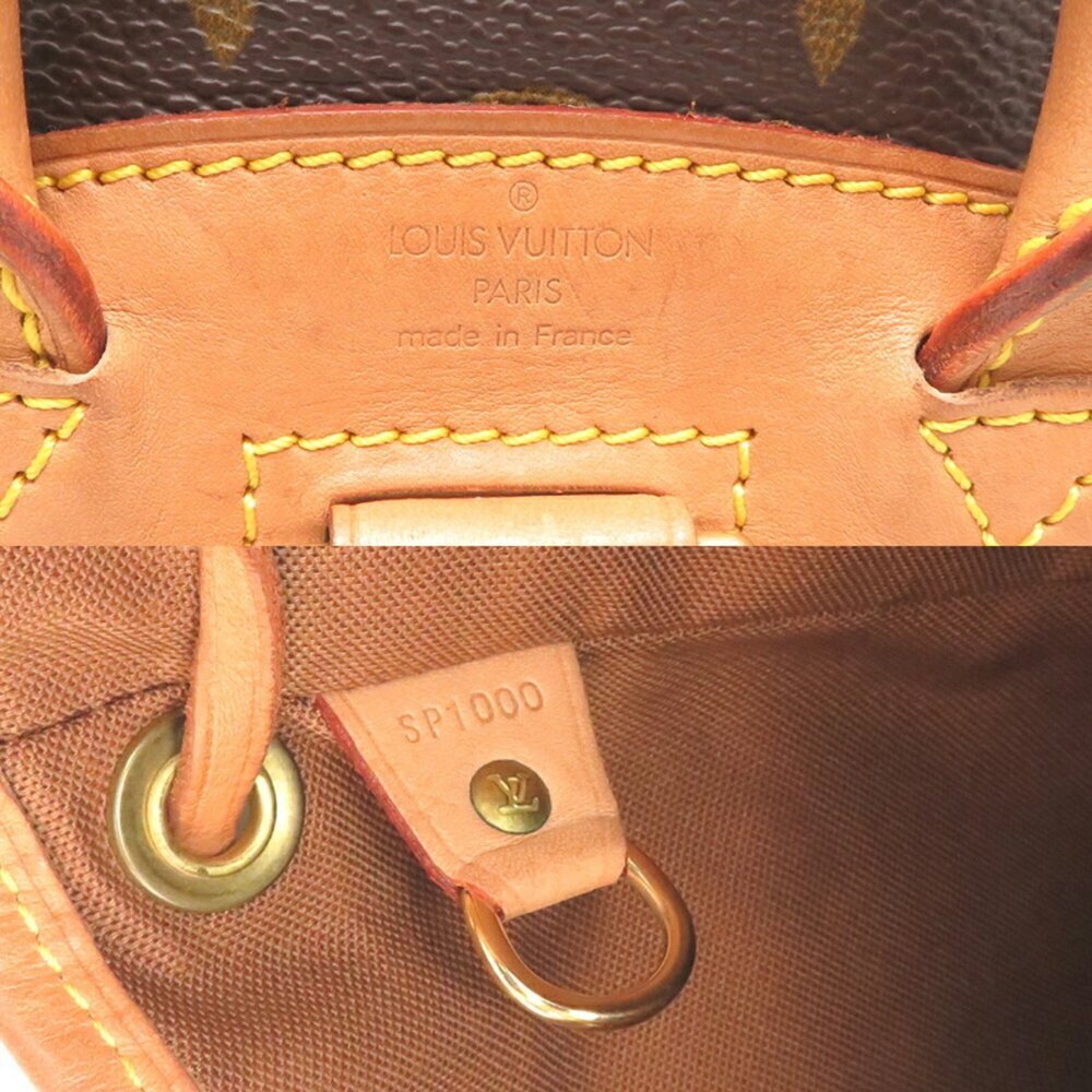 LOUIS VUITTON Authentic Brown Monogram Backpack - Picture 8 of 10